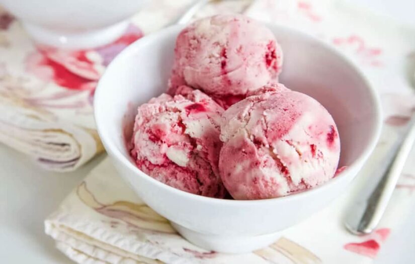 Sour Cherry Ice Cream
